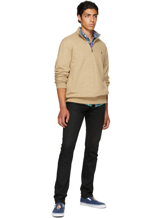 Herren Sweatshirt Jacke Tan Marl Neutral 710812963-024