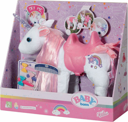 ZAPF Creation Plüsch-Einhorn Baby Born mit Bewegung & Sound für 2+ Jahre 43 cm