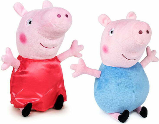 Play By Play Plush Peppa Pig George for 3+ Years 31 cm (Various Designs) 1pc