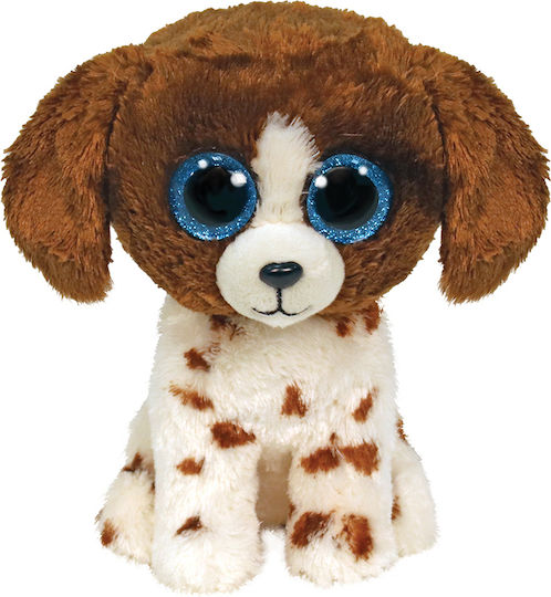 TY Plush Dog Beanie Boos Muddles for 3+ Years 15 cm