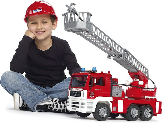 Bruder Fire Truck Man with Basket Truck 1:16 Fire Truck for Ages 3+