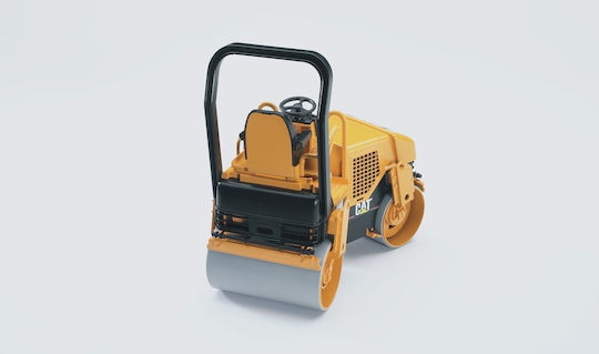 Bruder Road Roller Cat Mini Road Roller 1:16 for Ages 3+