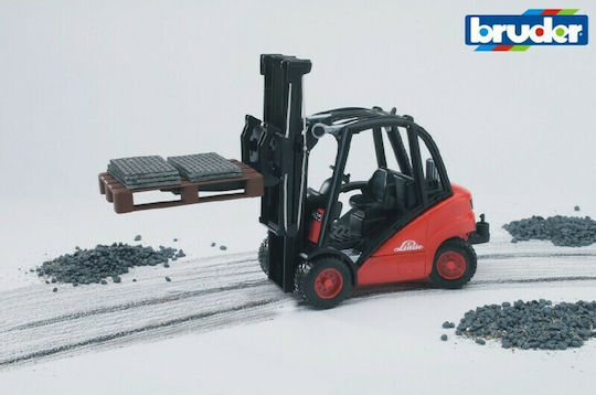 Bruder Ανυψωτικό Linde H30D με 2 Παλέτες Φορτωτής 1:16 για 3+ Ετών