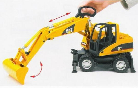 Bruder CAT with Wheels Excavator 1:16 for Ages 4+