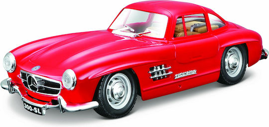 Bburago Mercedes Benz 300 SL Αυτοκινητάκι Κόκκινο 1:24 για 3+ Ετών