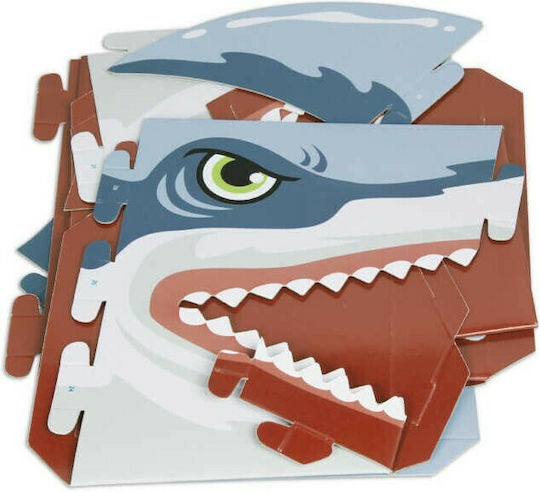 Fiesta Crafts Children's Craft Shark Mask 3D