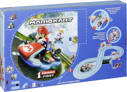 Carrera First Nintendo Mario Kart Pistă 1:50 Pentru 3+ Ani