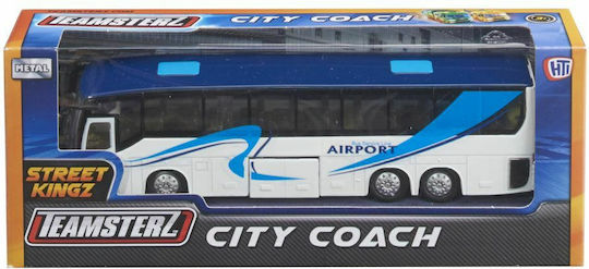 AS Teamsterz City Coach Bus 1:43 Für 3+ Jahre (Verschiedene Designs) 1Stück