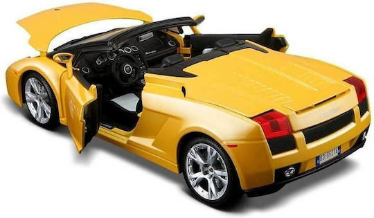 Bburago Lamborghini Gallardo Spyder Car Scale 1:18 For Ages 3+