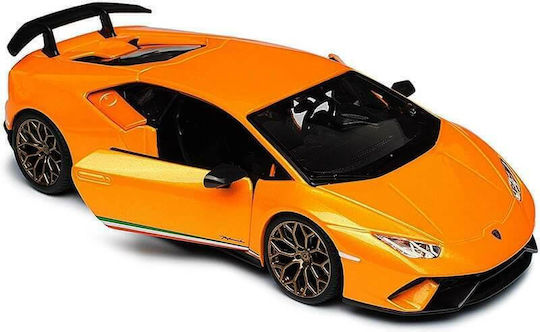 Bburago Lamborghini Lamborghini Huracan Performante Metall Modellfigur Auto Orange im Maßstab 1:24