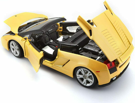 Bburago Lamborghini Gallardo Spyder Car Scale 1:18 For Ages 3+