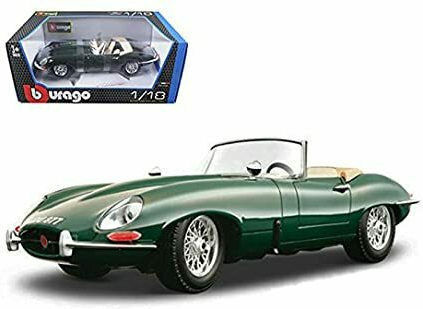 Bburago Car Jaguar E Cabrio 1961 Scale 1:18 For 3+ Years