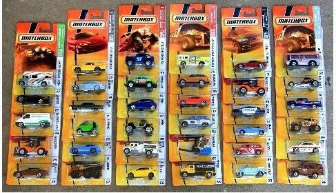 Mattel Matchbox Euro Car for Ages 3+ (Various Designs) 1pc