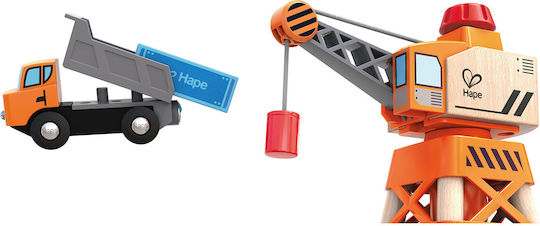 Hape Large Boom Crane for 3+ Years Old