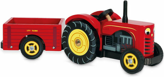 Le Toy Van Budkin Set mit Traktor Kleintransporter für 3+ Jahre