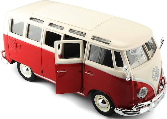 Maisto Volkswagen Van Samba Toy Car Scale 1 24 for 3 Plus Years Various Designs 1 Piece