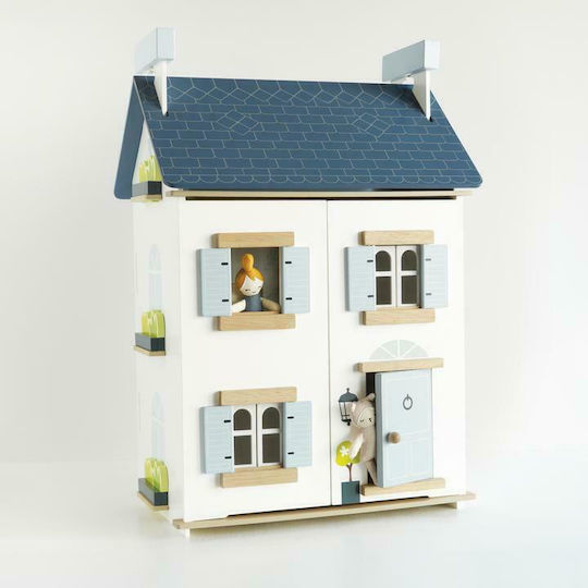 Le Toy Van Sky Blue Maison Wooden Dollhouse
