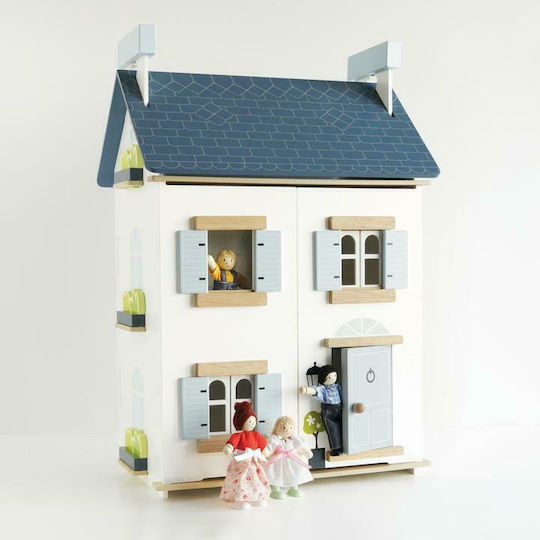 Le Toy Van Sky Blue Maison Wooden Dollhouse