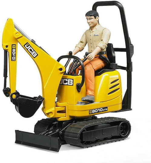 Bruder Υδραυλικός JCB με Χειριστή Εκσκαφέας 1:16 για 3+ Ετών