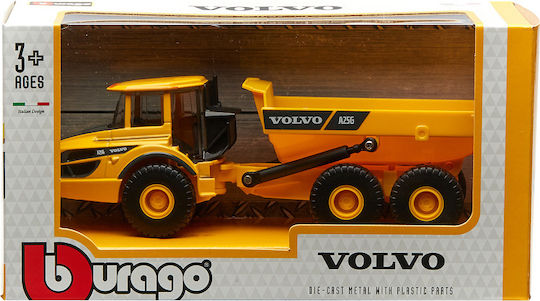 Bburago Construction Volvo A25G Φορτηγό 1:50 για 3+ Ετών