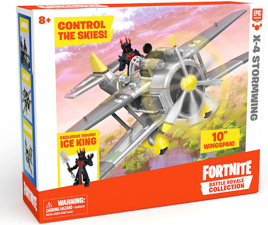 Giochi Preziosi Fortnite Battle Royale Collection: X-4 Stormwing Avionaș pentru 12++ Ani