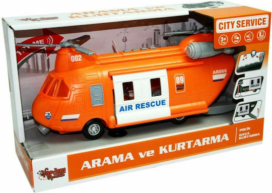 Blue Toys Ελικόπτερο Διάσωσης με Φως και Ήχο