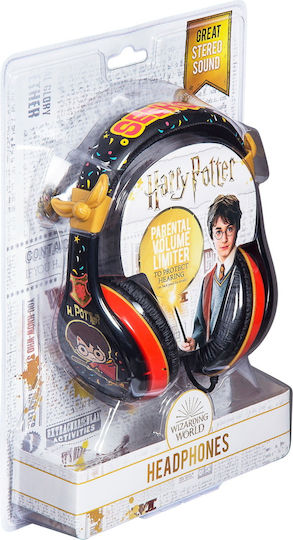 eKids Harry Potter Жични Over Ear Слушалки Черни