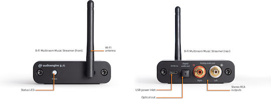 Audioengine B-Fi Multiroom Music Streamer Streamer Λευκό