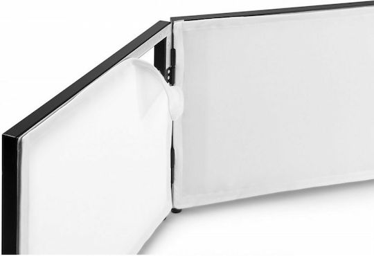 Vonyx DB8 Pro Dj Screen Table Top 4 Panels
