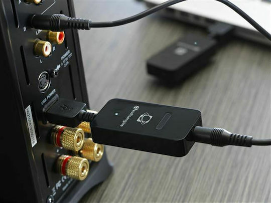 Audioengine W3 Premium Wireless Audio Adapter DAC με Είσοδο USB Μαύρο