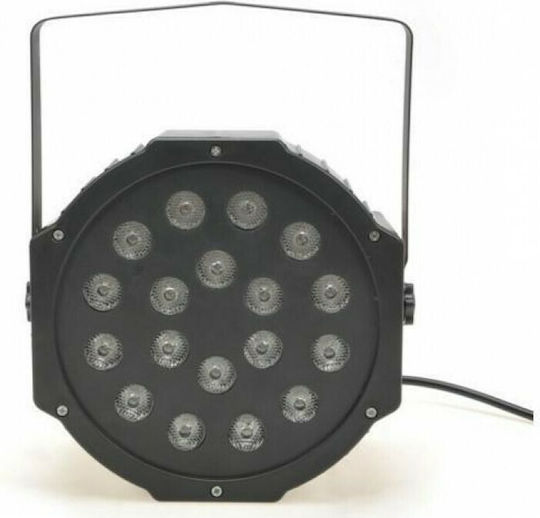 Φωτορυθμικό LED PAR DMX SL-002 FlatPAR RGB