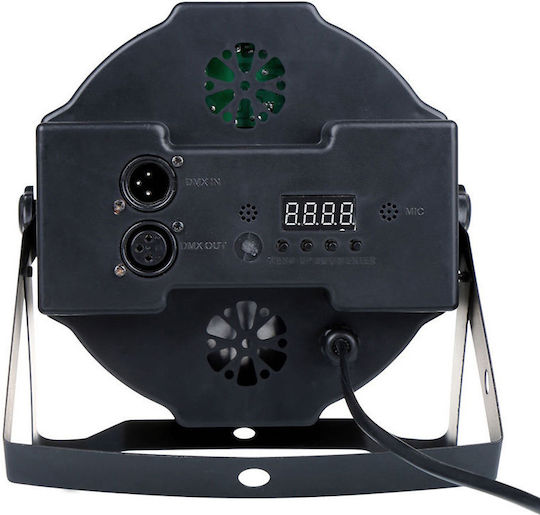 Factory Φωτορυθμικό LED PAR DMX DMX512 FlatPAR 36W RGB