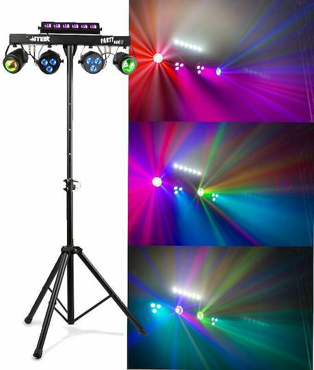 Max Audio Φωτορυθμικό LED PAR PartyBar RGBW