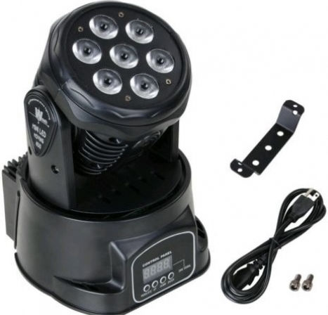 Art Sound Φωτορυθμικό Wash LED με Ρομποτική Κεφαλή Mini RGBW