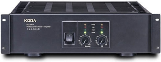 Koda KD-266A PA Power Amplifier 2 Channels 560W/4Ω 400W/8Ω Black