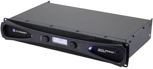 Crown Audio XLS-2002 PA Power Amplifier 2 Channels 650W/4Ω 375W/8Ω Black