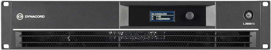 Dynacord L3600FD Leistungsverstärker PA-Verstärker 2 Kanäle 1800W/4Ω 950W/8Ω in Schwarz Farbe