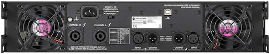 Dynacord L2800FD Τελικός Ενισχυτής PA 2 Καναλιών 1400W/4Ω 700W/8Ω