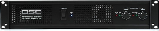 QSC RMX 2450a Τελικός Ενισχυτής PA 2 Καναλιών 800W/4Ω 500W/8Ω RMX 2450a