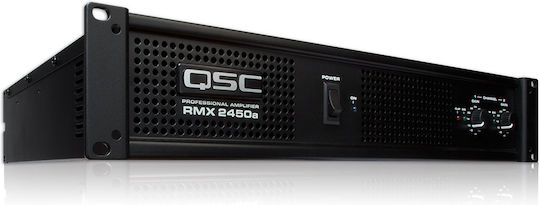 QSC RMX 2450a Τελικός Ενισχυτής PA 2 Καναλιών 800W/4Ω 500W/8Ω RMX 2450a