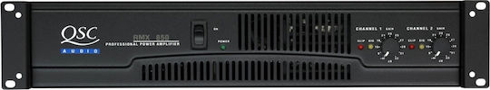 QSC RMX850 Τελικός Ενισχυτής PA 2 Καναλιών 300W/4Ω 200W/8Ω