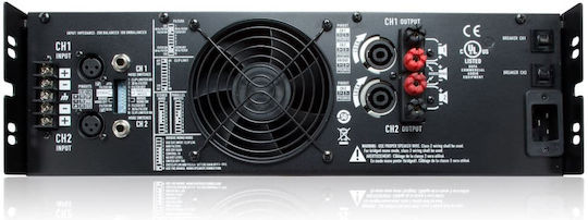 QSC RMX 4050a Τελικός Ενισχυτής PA 2 Καναλιών 1300W/4Ω 800W/8Ω με Σύστημα Ψύξης RMX 4050a