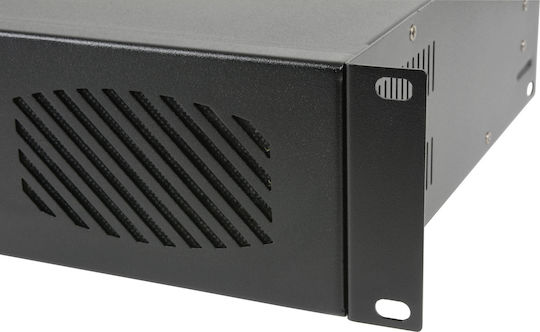 QTX Sound Q480 Τελικός Ενισχυτής PA 2 Καναλιών 120W/4Ω 80W/8Ω με Σύστημα Ψύξης 172.052UK