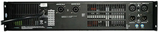 Ihos D-1800 Τελικός Ενισχυτής PA 2 Καναλιών 1800W/4Ω 900W/8Ω L005743