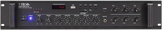 Sennheiser Helvia HRMA-3506 Amplificator de putere Amplificator comercial cu 6 Zone 350W/100V și Conexiune USB