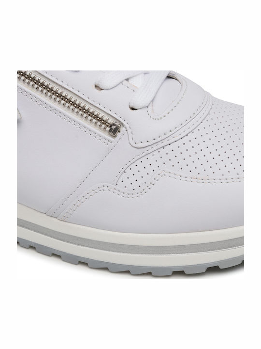 Γυναικεία Flatforms Sneakers Λευκά