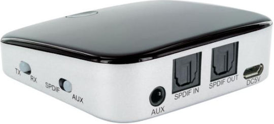Schwaiger 513 Bluetooth 4.1 Receiver Transmitter with 3.5mm Jack Output and Optical