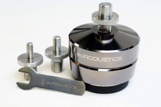 IsoAcoustics Gaia II Talpi antivibratoare Set de 4 bucăți Argintiu
