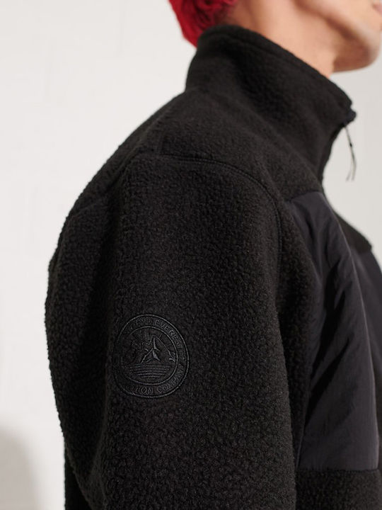 Expedition Ανδρική Ζακέτα Fleece Μαύρη