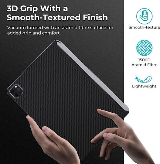 Pitaka MagEZ 2 Задна Корица Черен / Сив (iPad Pro 2021 12.9")